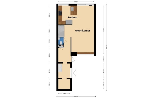 Medium property photo - Elisadonk 253, 4707 ES Roosendaal